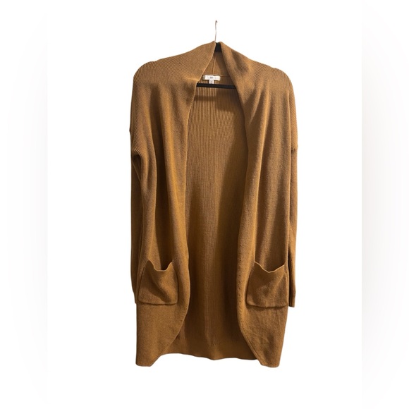 Fall Long Sleeve Open Front Casual Lightweight Soft Knit Cardigan Sweater - Picture 3 of 5